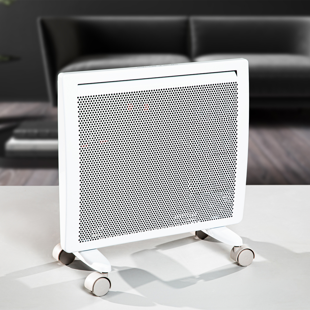 Конвектор гибридный электрический HybridX-1000, ИК нагреватель, цифровой термостат Denzel