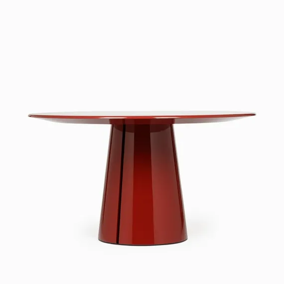 Обеденный стол Cargo Ø135 см, красный глянец
