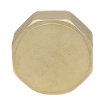 Заглушка латунь Ду 15 (1/2") ВР VALFEX VF.590.L.012