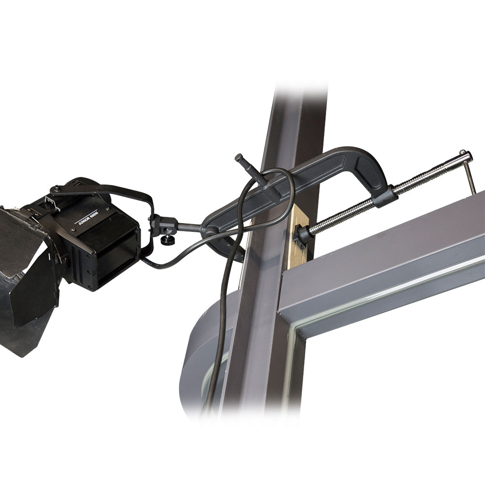 KUPO KCP-114 4" C-Type Clamp W/ Baby Stud. Держатель-зажим