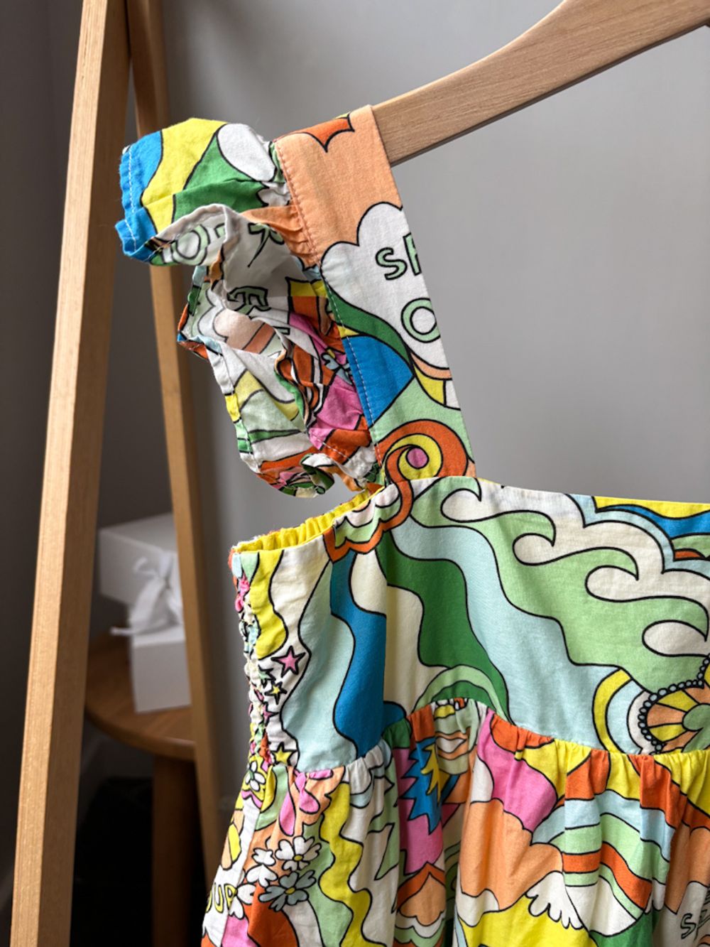 Хлопковое платье Stella McCartney, 128