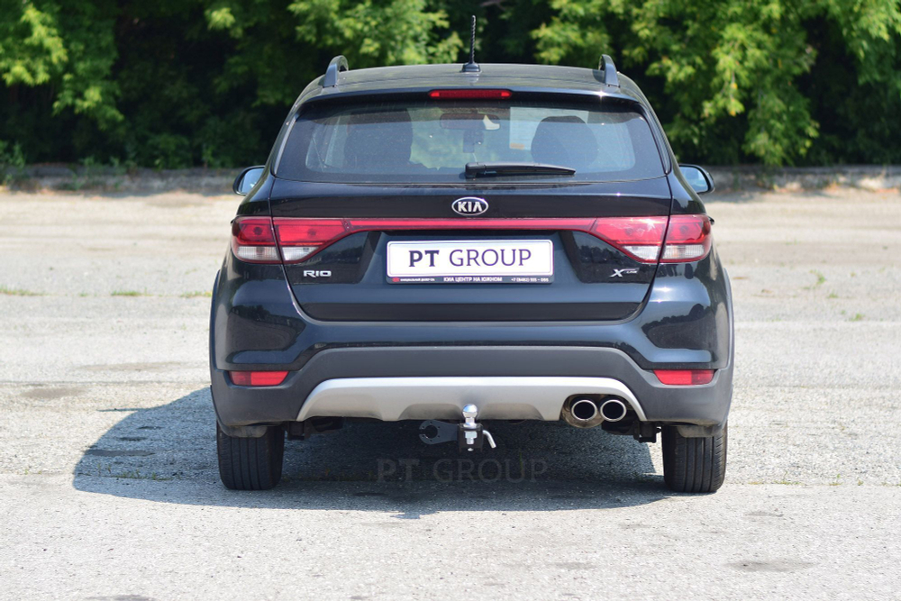 Фаркоп PT GROUP /съемный квадрат/ KIA RIO X-Line 2017-20/ KIA Rio X 2021-(паспорт и сертификат в комплекте)(без электрики) арт.KRL-17-991122.00