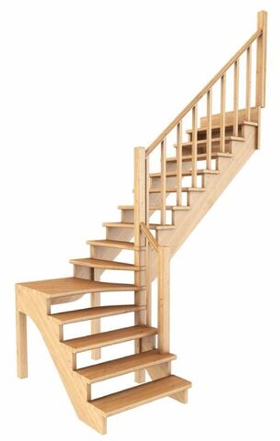 Лестница на второй этаж К-031м/2 Правая