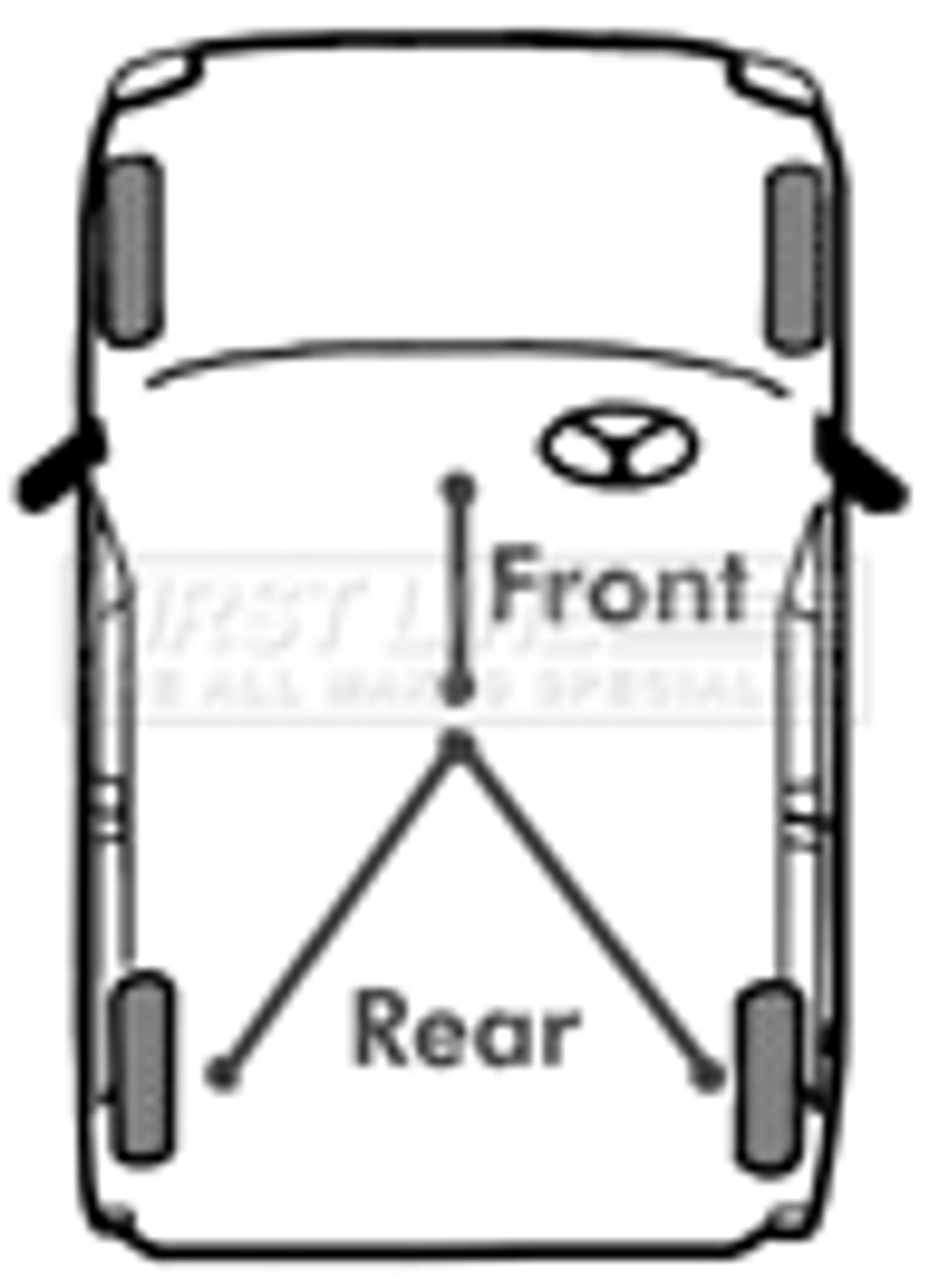 FIRST LINE - 320120-LIE - Cable Pull, parking brake - Na nasem stanju artikl proizvodaca LINEX.