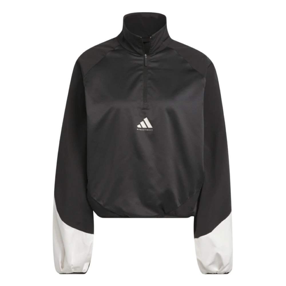 Баскетбольная женская толстовка adidas Basketball Black Sweatshirt