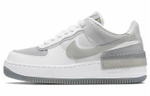 Кроссовки Nike Air Force 1 Shadow Particle Grey (Женская размерная сетка)