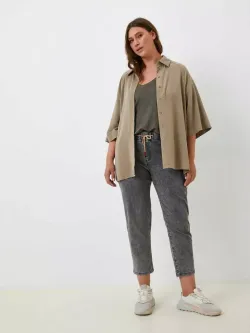 Джинсы на резинке