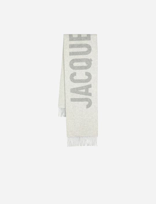 Шарф Jacquemus Virgin-Wool Grey