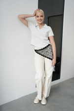 Футболка -поло женская А 16