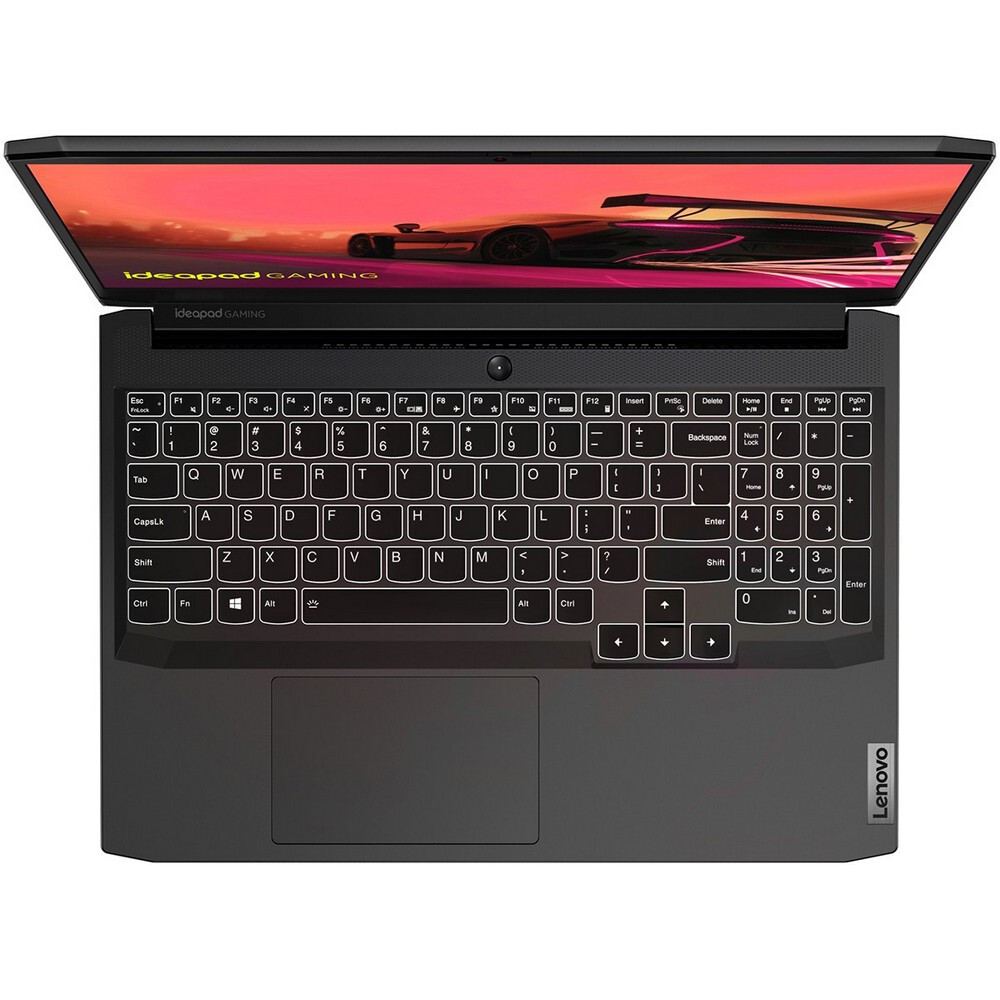 Ноутбук Lenovo IP Gaming 3 15ACH6 (82K2002DRK) Ryzen 5 5600H 16Gb SSD512Gb NVIDIA GeForce RTX 3050 Ti 4Gb 15.6" IPS FHD (1920x1080) noOS black