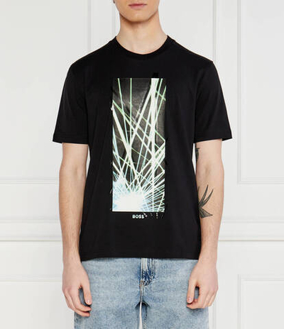 Футболка Tee 6 BOSS GREEN - черный(50514647)