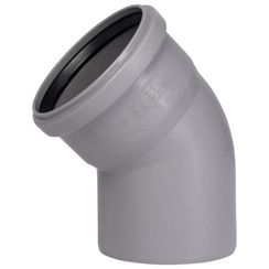 Отвод Ostendorf 40х45 HTB Внутр.кан. PPS серый