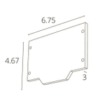 Внешняя заглушка для магнитного шинопровода для натяжного потолка Arte Lamp LINEA-ACCESSORIES A483206E