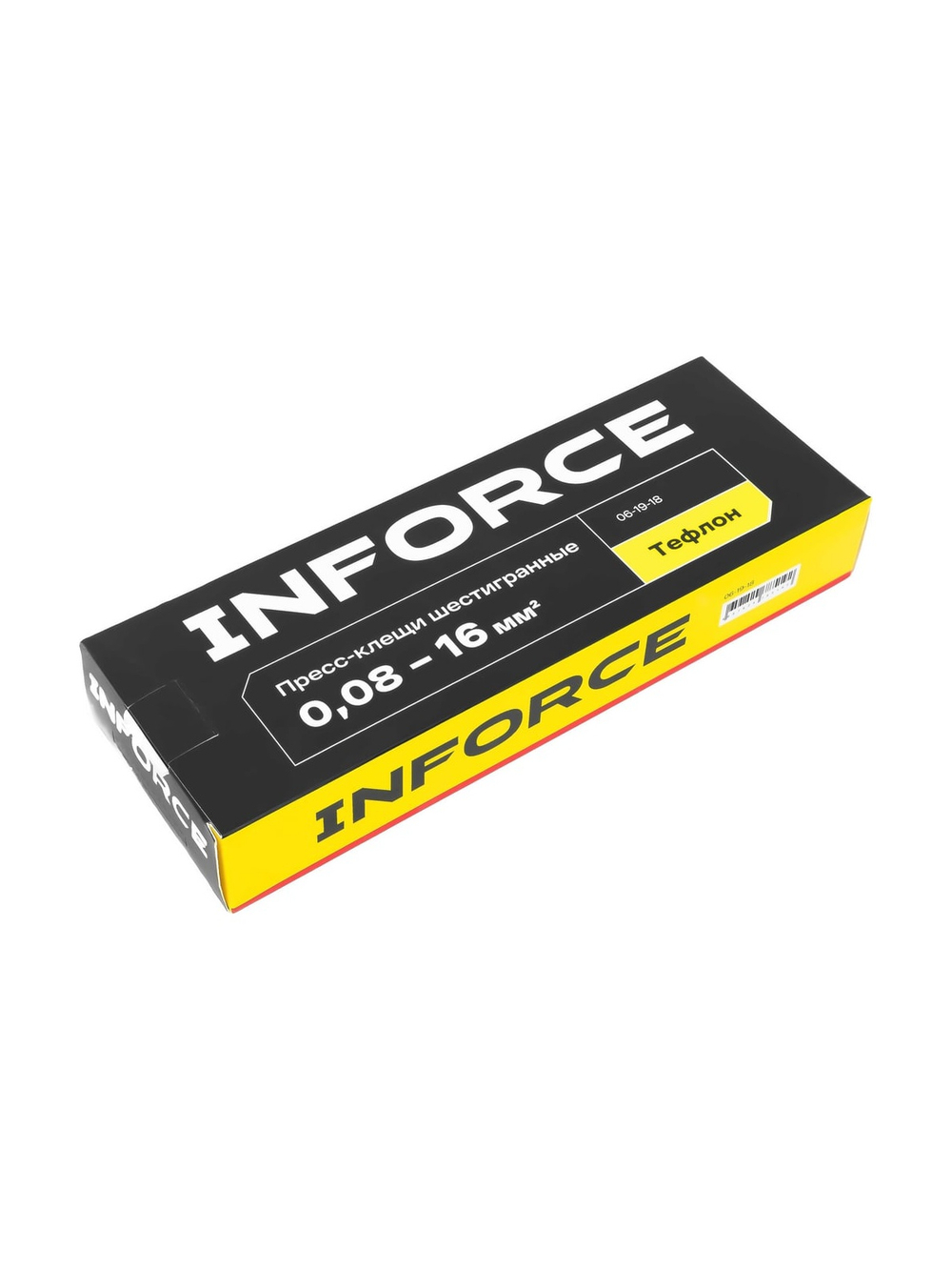 Пресс-клещи Inforce шестигранные 0,08 - 16 мм2 тефлон 06-19-18