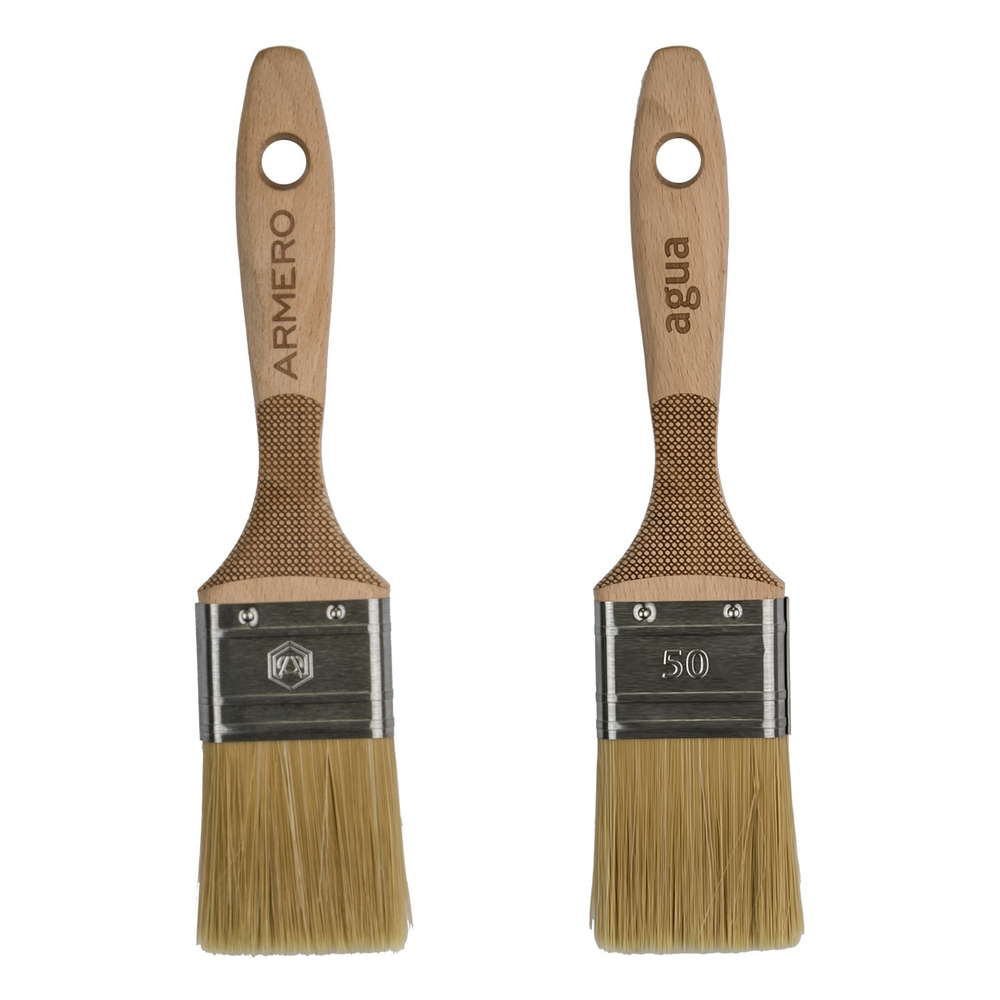 Кисть малярная Armero A800/050, для красок и лаков на водной основе, 50х17 мм