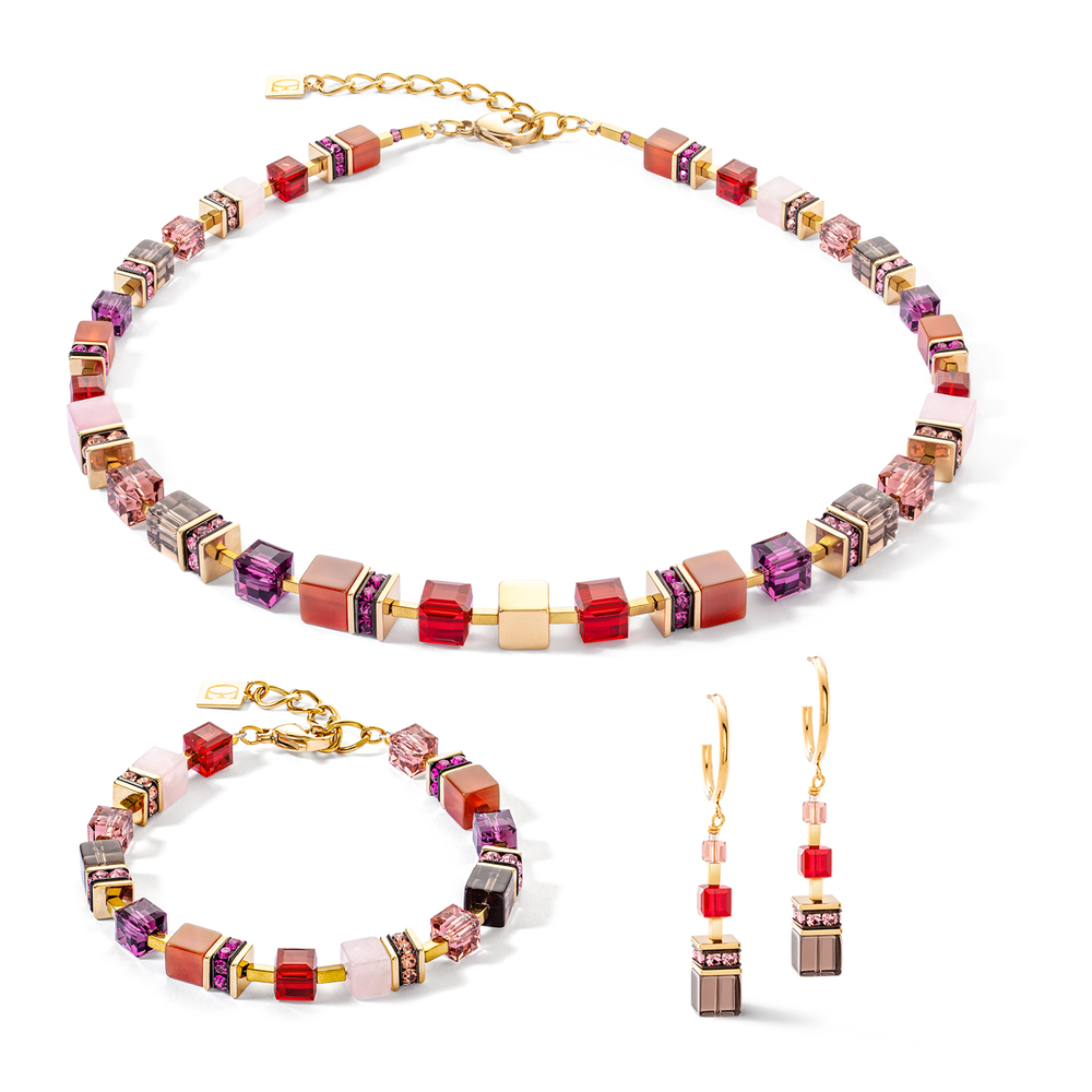 Серьги Coeur de Lion Red-Gold 3039/21-0316