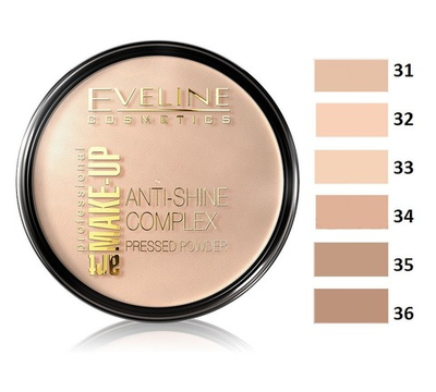 "Eveline" Пудра с шелком Art Make-up Professional  №31  *3 *6