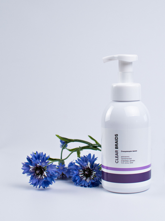 Шампунь пенка для заплетенных волос 500 мл.