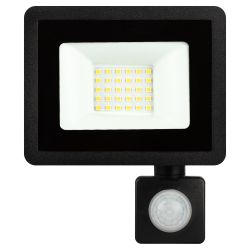 Прожектор светодиодный уличный ЭРА LPR-042-2-65K-030 30Вт 6500К 2400лм IP44 регулируемый ИК датчик | Прожекторы Стандарт