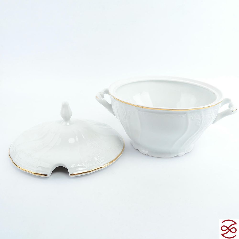 Супница Bernadotte Белый узор 2,5 л