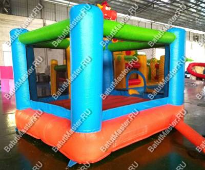 Надувной батут "Кубик" 4*4*2,5 м