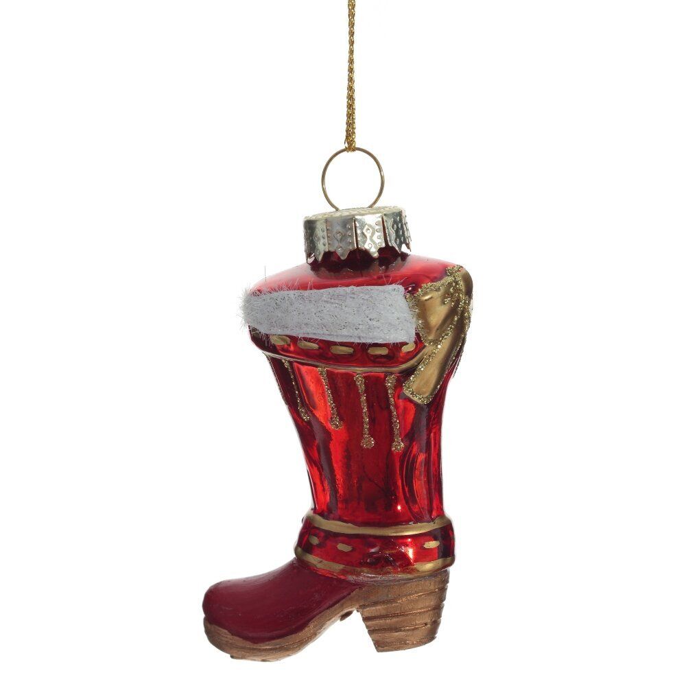 GAEM Украшение новогоднее "Сапог", L5 W3,5 H8,5 см, 3в.