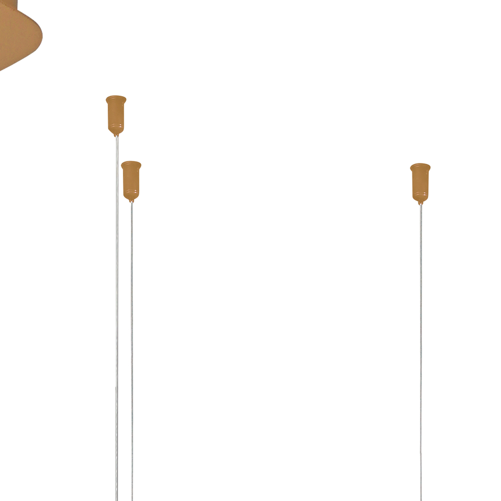 749223 Люстра SATURNO LED 70W 3150LM ЗОЛОТО 3000K IP20