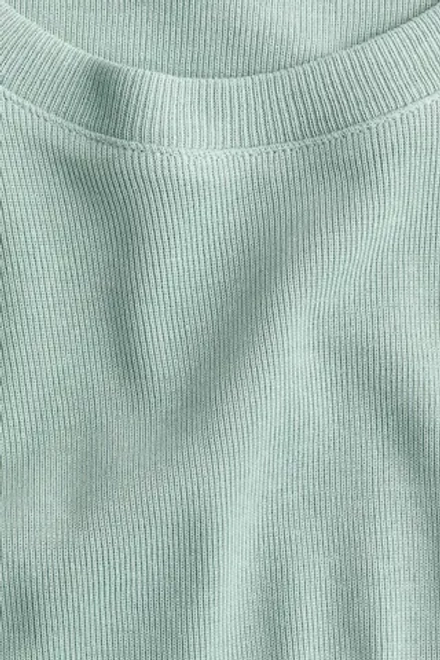 H&M Лонгслив из рельефной ткани, светло-бирюзовый