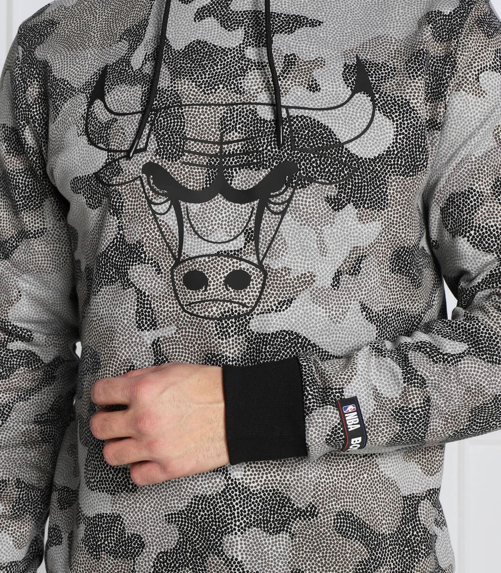 Худи boss x nba camo BOSS ORANGE - серый(50477453)