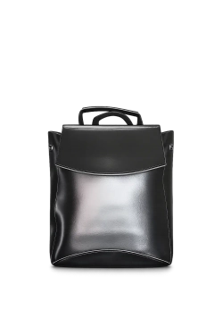 Рюкзак-сумка женский QOZA из экокожи, черный