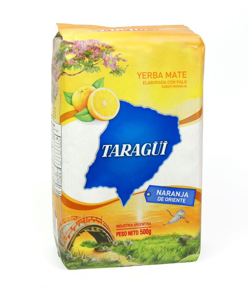 Чай мате Taragui Yerba mate Naranja de oriente 500 г, 2 шт