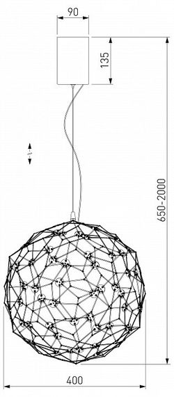 Подвесной светильник Bogate's Alioth 451/1