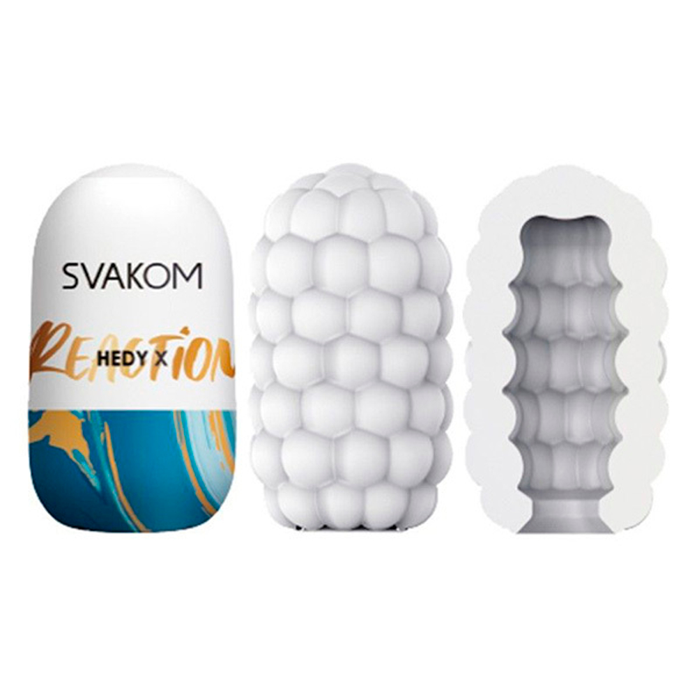 Мини-мастурбатор 9см Svakom Hedy X Reaction Mini Masturbator SL44B One