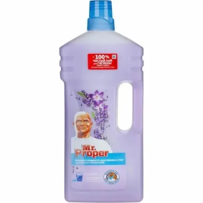 MR PROPER Моющая жидкость для пола и стен. Лавандовое Спокойствие 1л