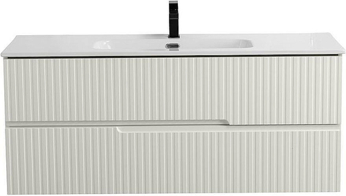 Тумба с раковиной Cezares DUET-N 120 DUET-N-1200-2C-SO-AS-P альпака брашированная