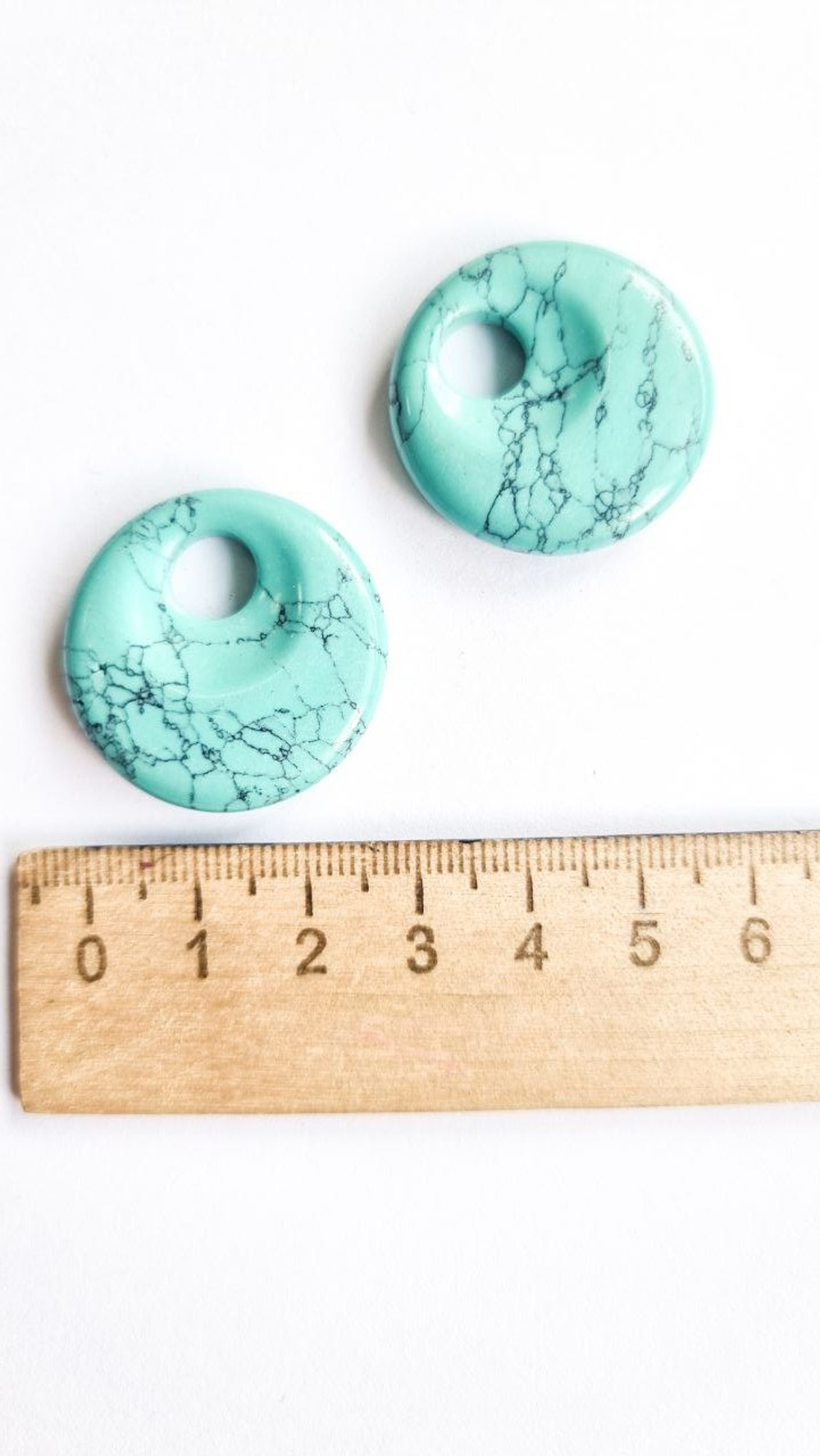 б30-гг Бублик 30мм, голубой говлит