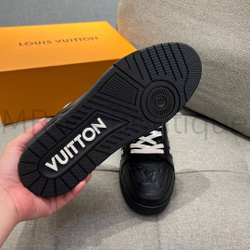 Купить черные кроссовки LV Trainer Louis Vuitton премиум класса