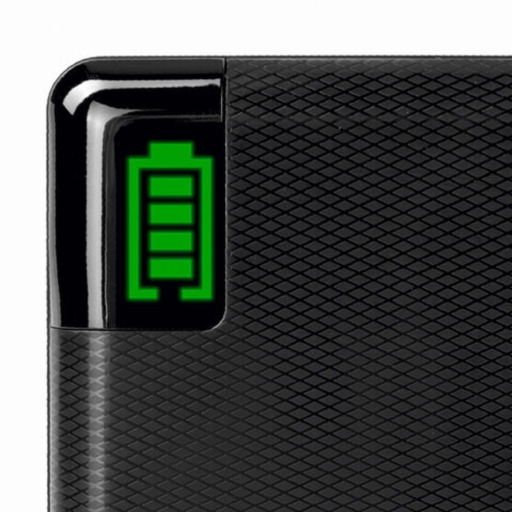 Аккумулятор внешний 16000 mAh SONNEN POWERBANK Q60P БЫСТРАЯ ЗАРЯДКА, 2USB, литий-полимерный, 263032