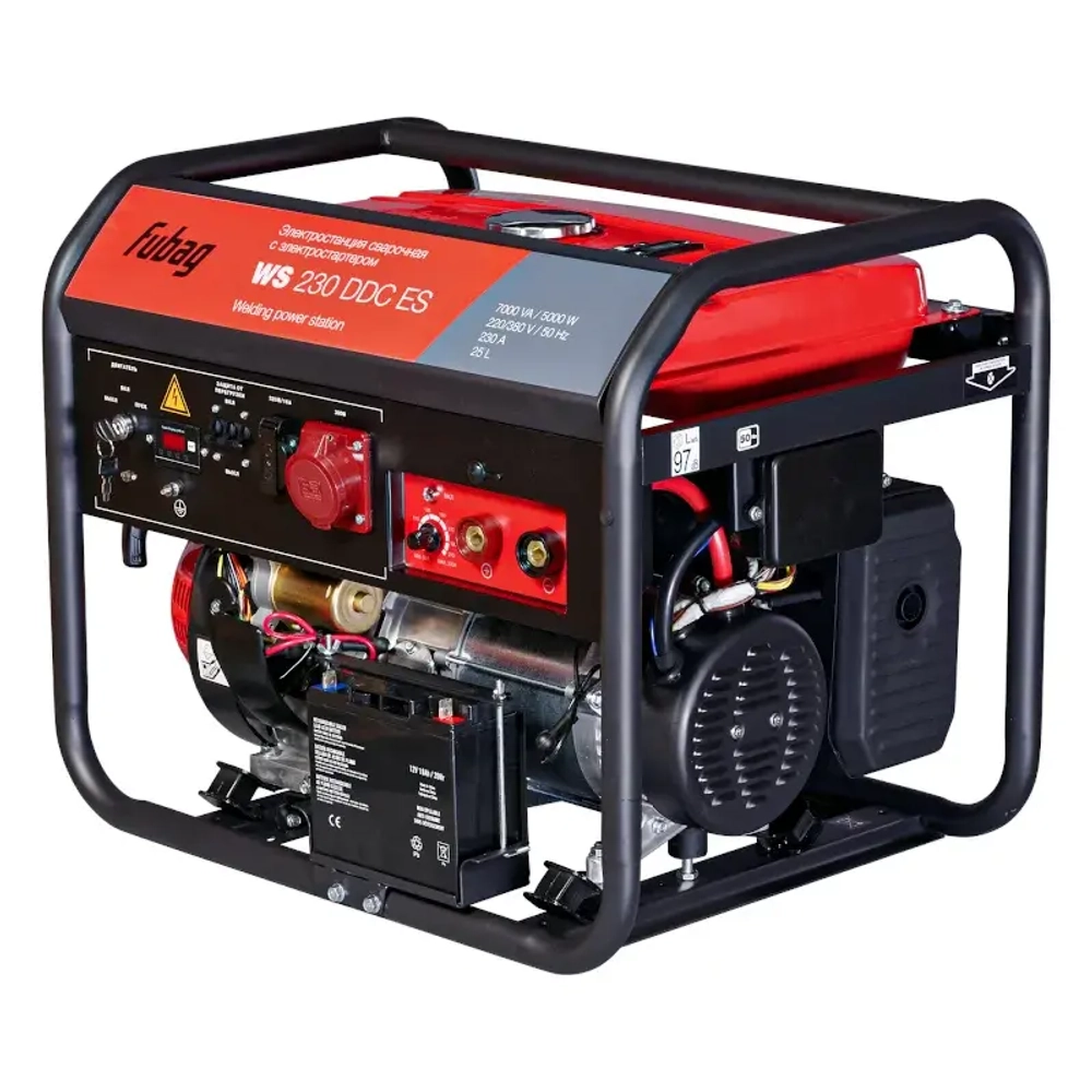 FUBAG WS 230 DDC ES бензиновый сварочный генератор 380-220В 838238