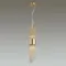 4847/2 HALL ODL21 420 золото/металл/стекло Подвес G9 2*40W FLAMBI