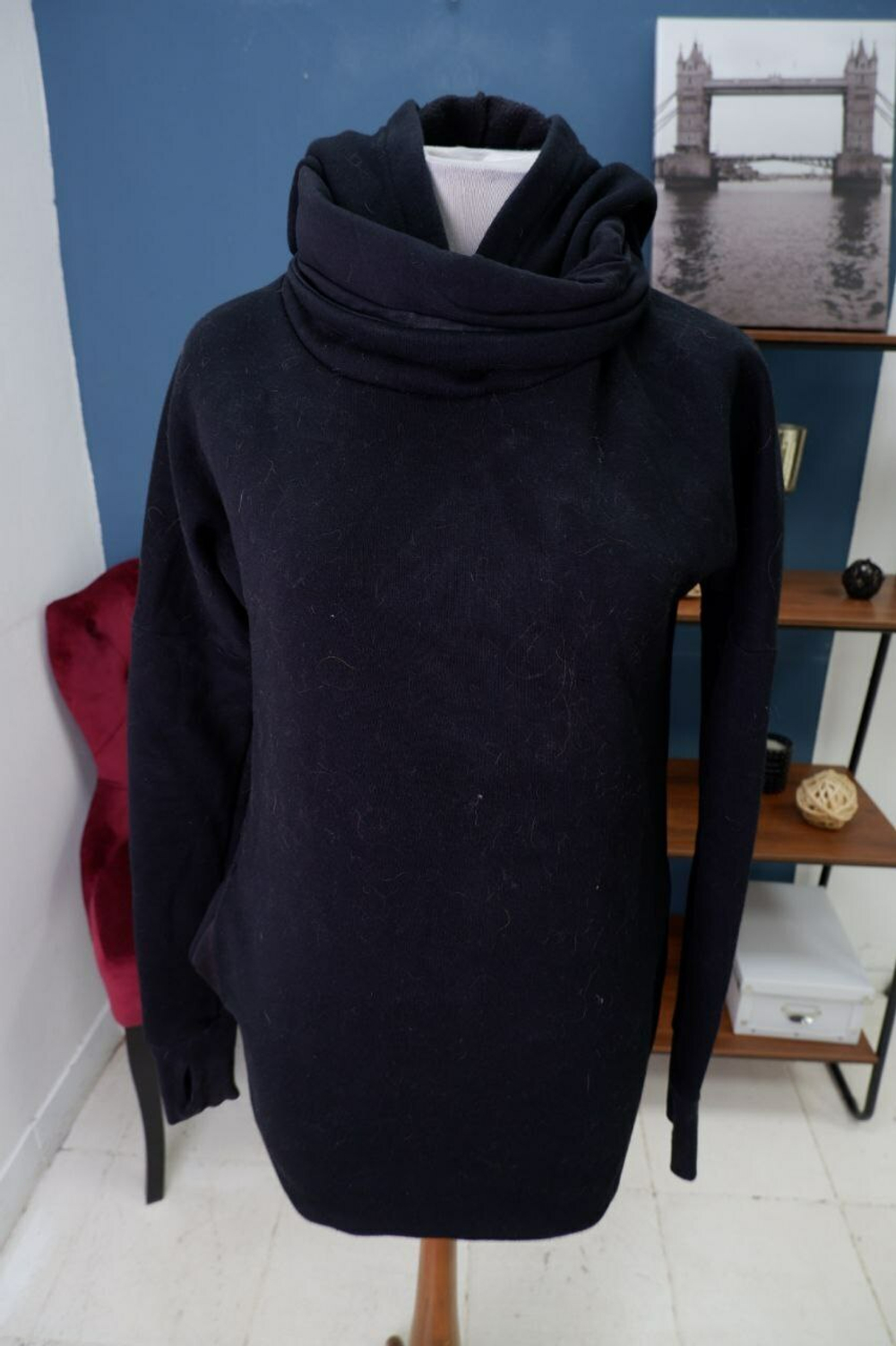 Толстовка Nnedre удлиненная 42 размер