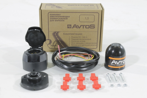 Электропроводка ТСУ универсальная 5-ти проводная (L=1,5м) Автос.01-1,5