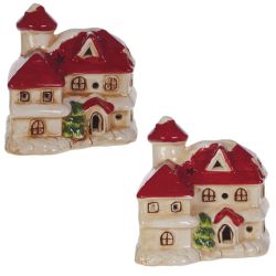 GAEM Фигурка декоративная "Домик" с подсветкой, L10,5 W7,5 H10 см