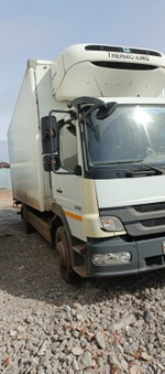 Mercedes-Benz ATEGO 4x2 Изотермический/рефрижератор с гидробортом 1218 L (Рефрижератор, Дизельный, 4