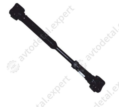 Кардан /УАЗ 2206,3303/ перед. (КПП 4-ст.) (мост Гибрид) Евро-4 (в сжатом виде 76,5 см) (АвтоДетальСервис)