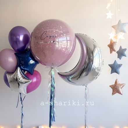 Выписка для малышки космос