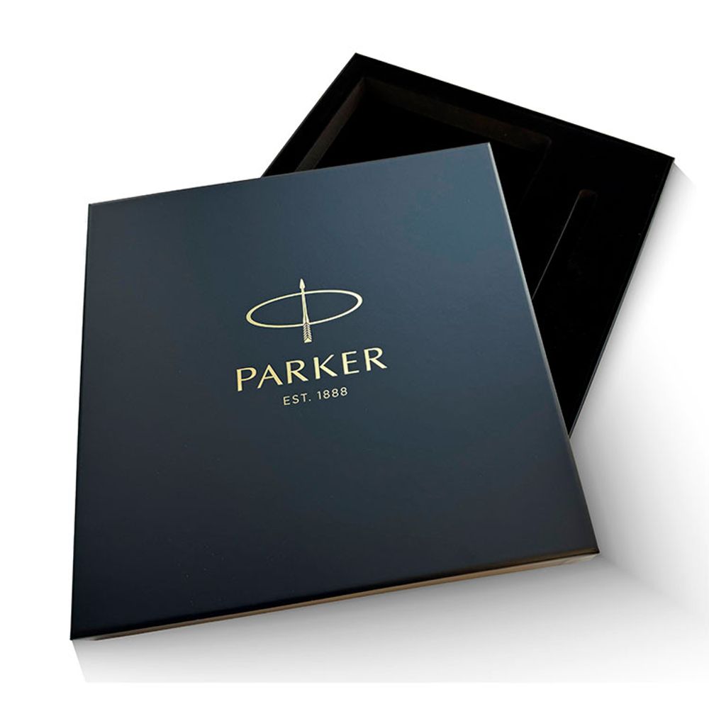 Подарочная коробка Parker пустая черная под ручку и ежедневник (1170230)