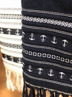 Набор полотенец "Santorini", якоря, темно-синий (10265316)