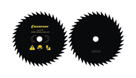 Нож CHAMPION 40 зубчатый d=255*25.4mm  остроугольные зубцы   C5110