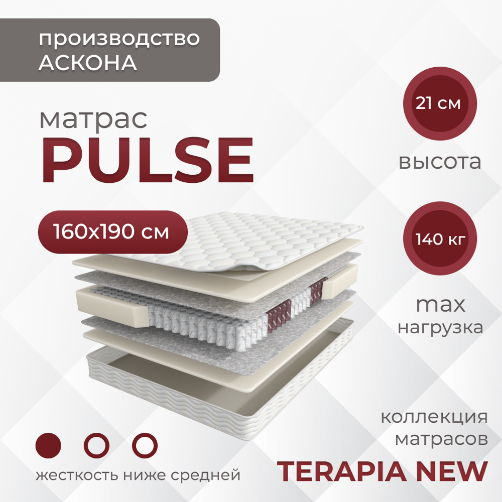 Матрас Askona TERAPIA NEW Pulse